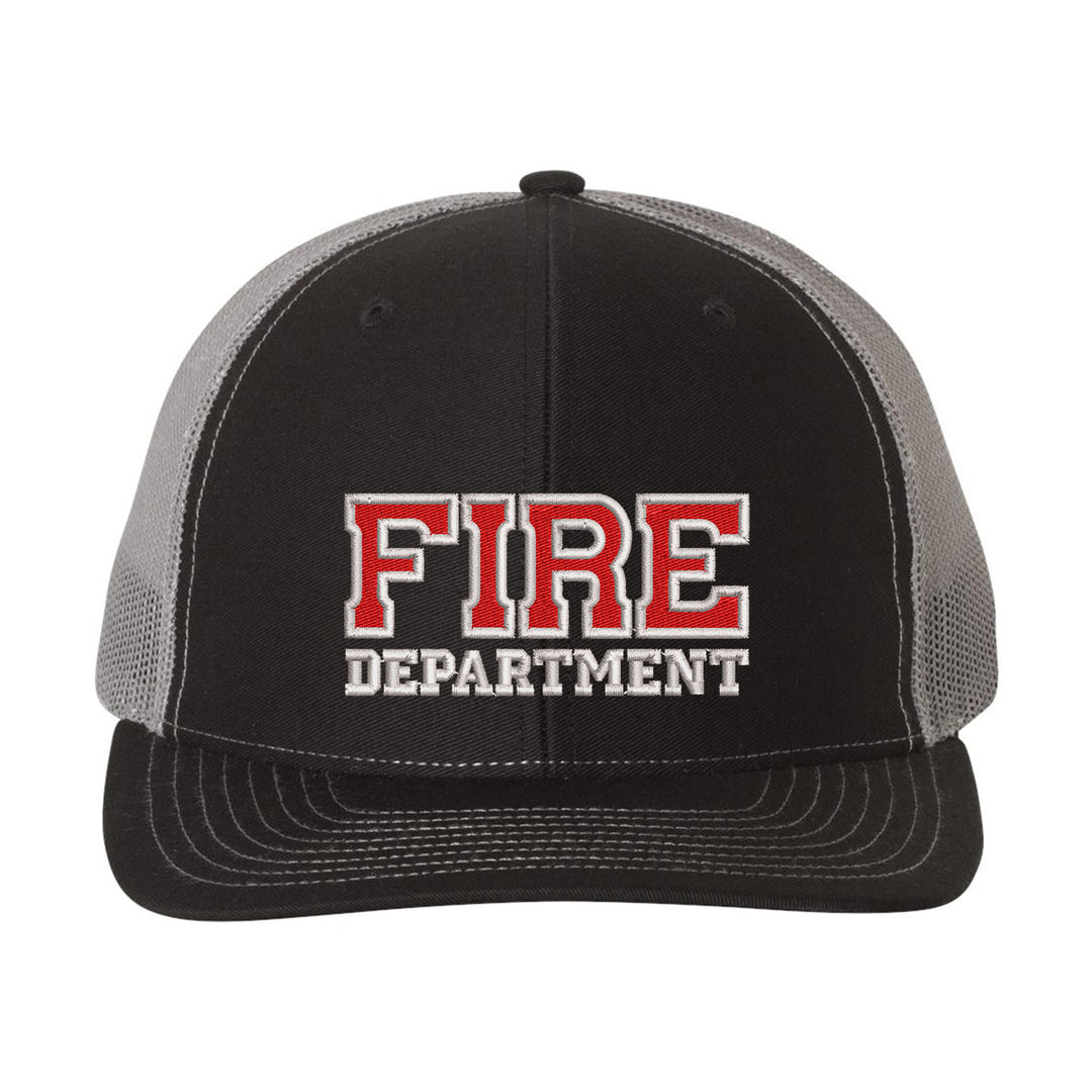 Fire Department Snapback Trucker Hat