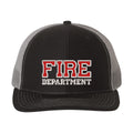 Fire Department Snapback Trucker Hat
