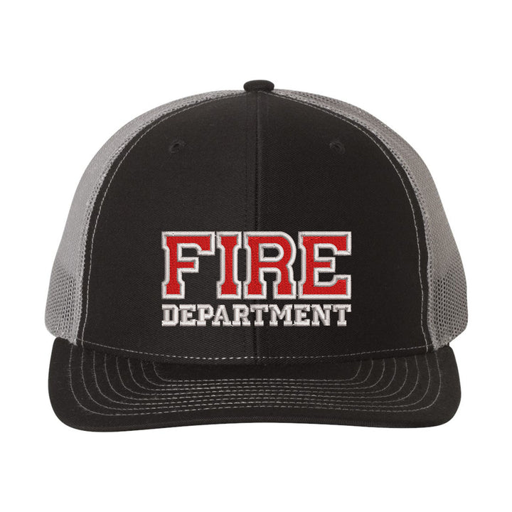 Fire Department Snapback Trucker Hat