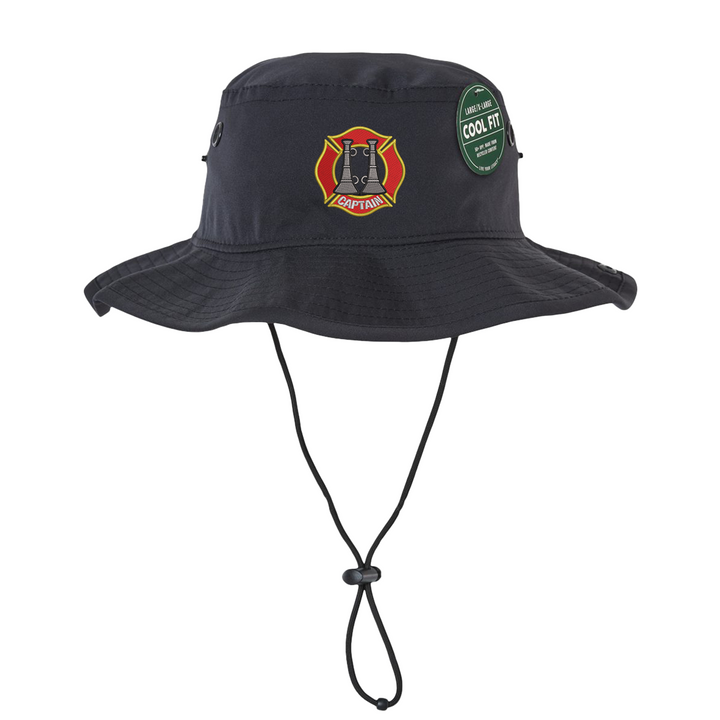 Two Bugle Fire Captain Boonie Hat with embroidered bugle design