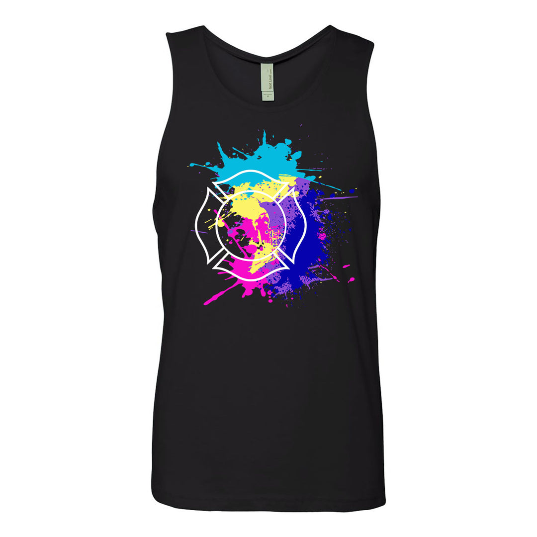 Miami Vice style fire department tank