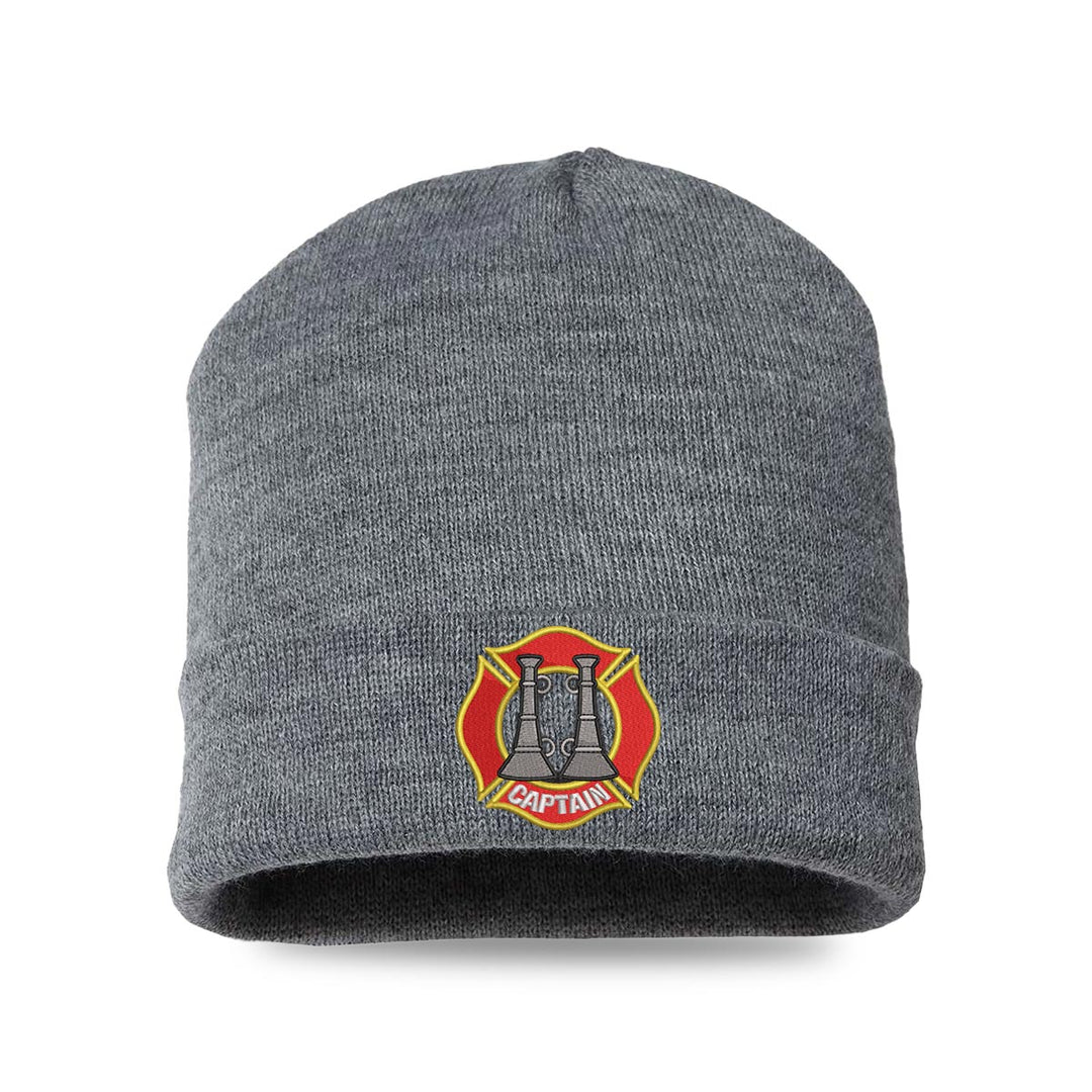 Two Bugle Fire Captain Beanie