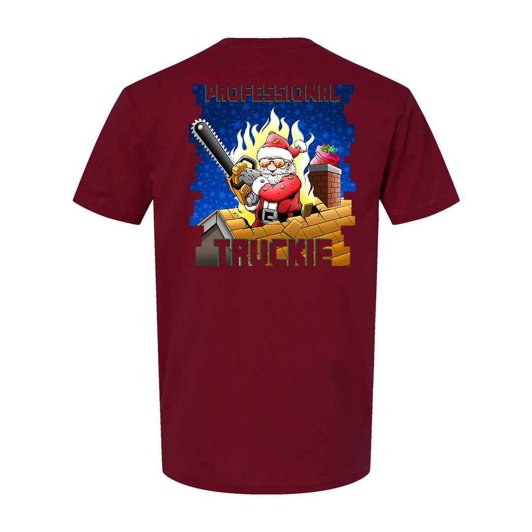 Professional Truckie Santa Firefighter Premium T-Shirt
