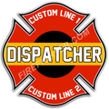 Custom Firefighter Dispatcher Maltese Decal