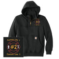 Custom Carhartt® Rain Defender® Paxton Heavyweight Zip Hoodie with Maltese Embroidery