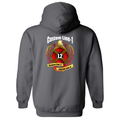 Customized Maltese Bannered  Eagle Fire Station Premium Hoodie