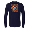 Customized Fire Dalmatian Fire Station Premium Long Sleeve Shirt