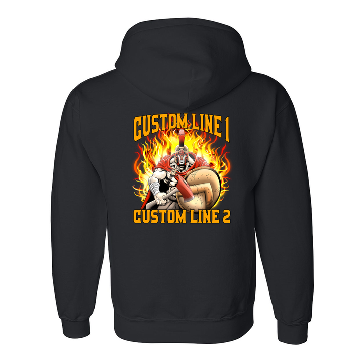 Customized Spartan Fire Station Premium Hoodie