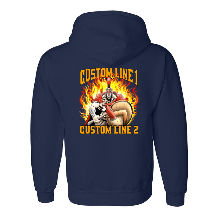 Customized Spartan Fire Station Premium Hoodie