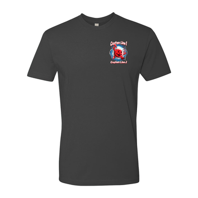 Maltese and Kool Aid Man Custom T-Shirt for Firefighters
