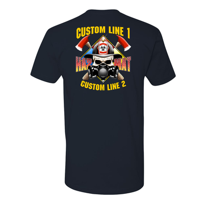 Customized HazMat Firefighter Premium T-shirt
