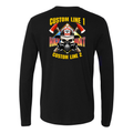Customized HAZ MAT Skull Fire Station Premium Long Sleeve Shirt