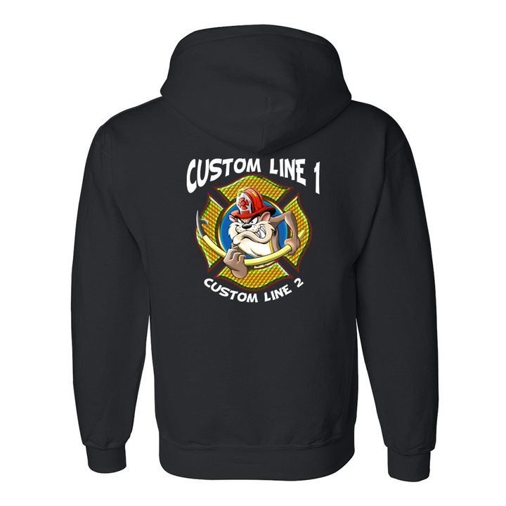 Customized Taz Fire Station Premium Hoodie