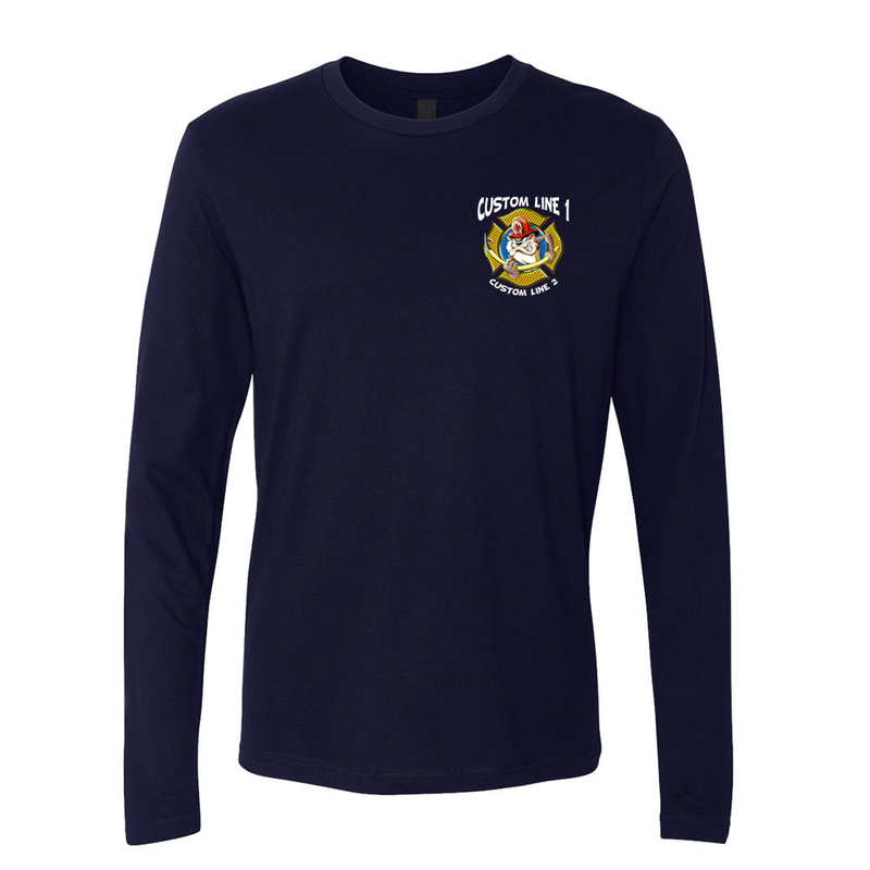 Customized Taz Fire Station Premium Long Sleeve Shirt
