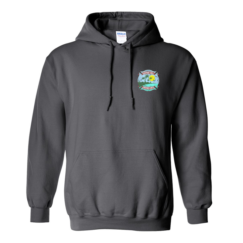 Customized Tropical Fire Station Premium Hoodie
