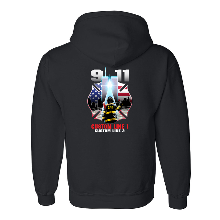 Customized 9/11 Stairway to Heaven Premium Hoodie