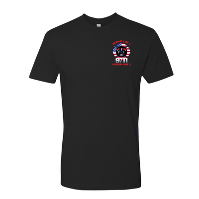 Never Forget 9/11 Memorial Customized Shirt for Firefighters