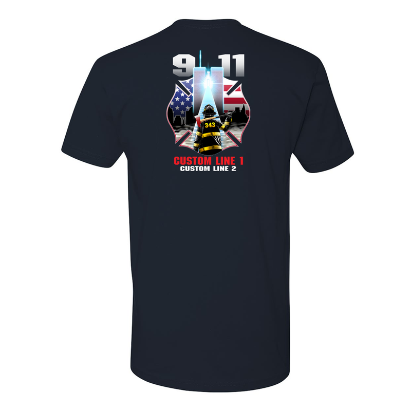 9/11 Never Forget Customized Shirt "Stairway to Heaven"