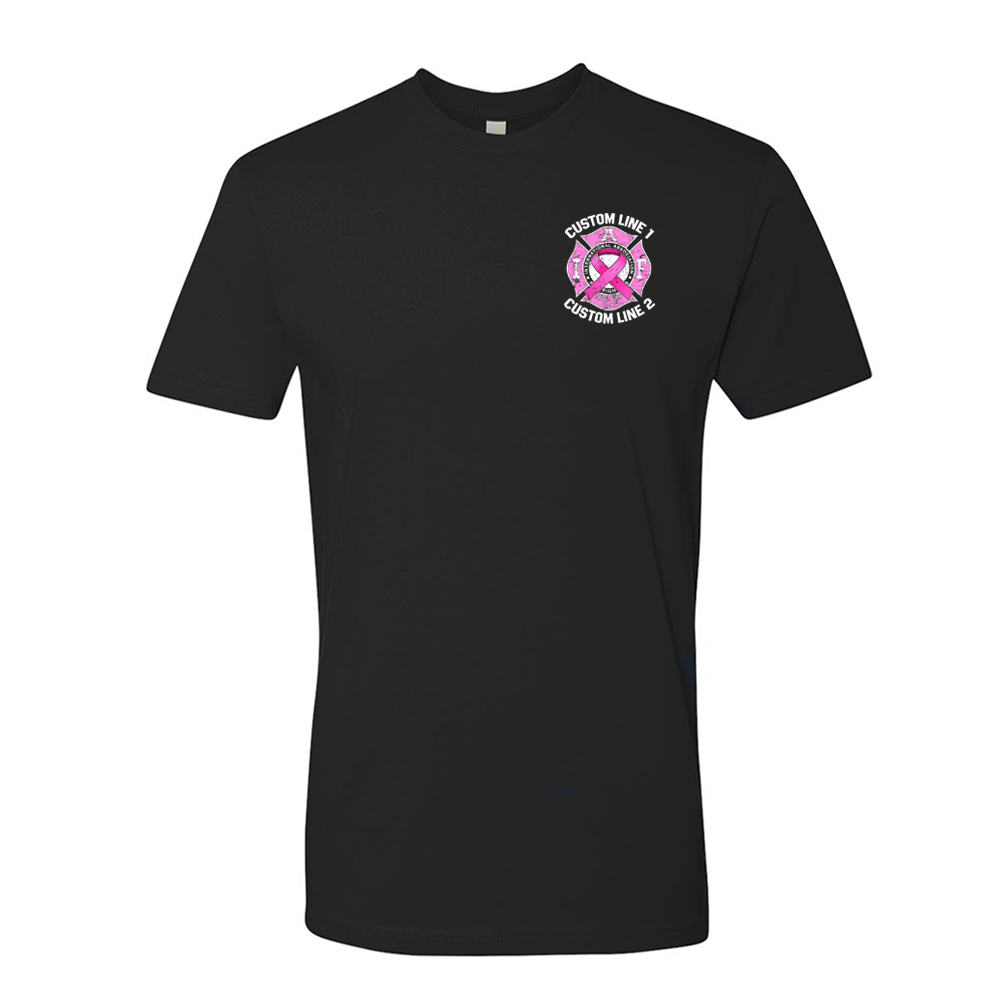 IAFF Supports Breast Cancer Awareness Customized Shirt