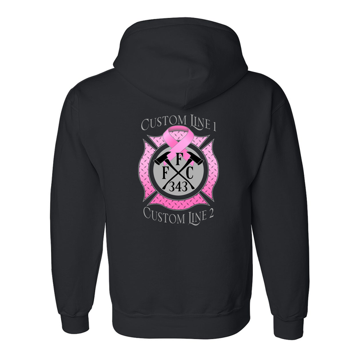 Customized FFC 343 Breast Cancer Awareness Premium Hoodie