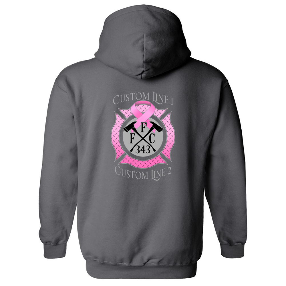 Customized FFC 343 Breast Cancer Awareness Premium Hoodie