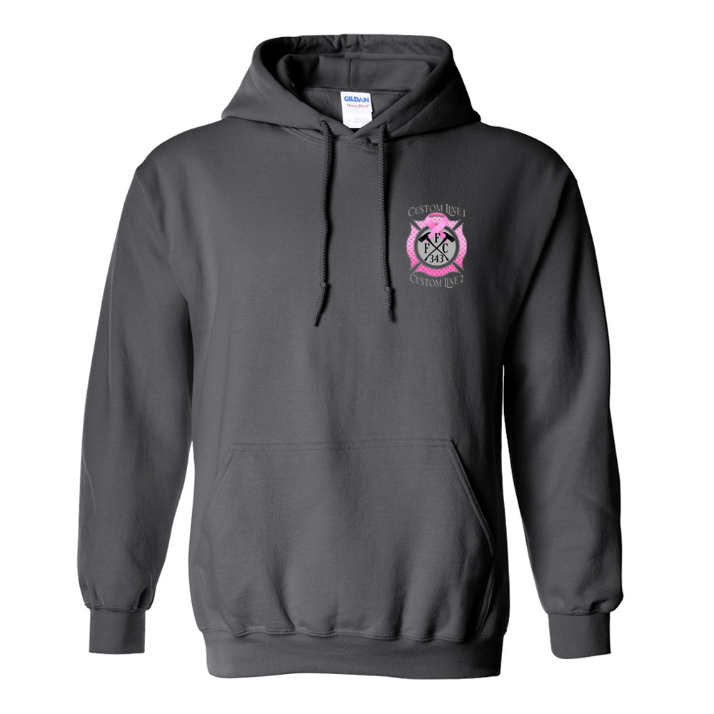 Customized FFC 343 Breast Cancer Awareness Premium Hoodie