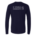 Customized Fire Dept with Dept Initals Premium Long Sleeve Shirt