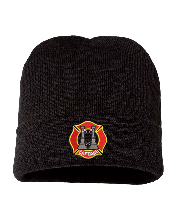 Two Bugle Fire Captain Beanie