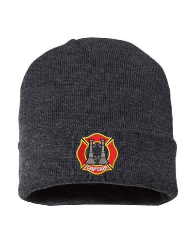 Two Bugle Fire Captain Beanie