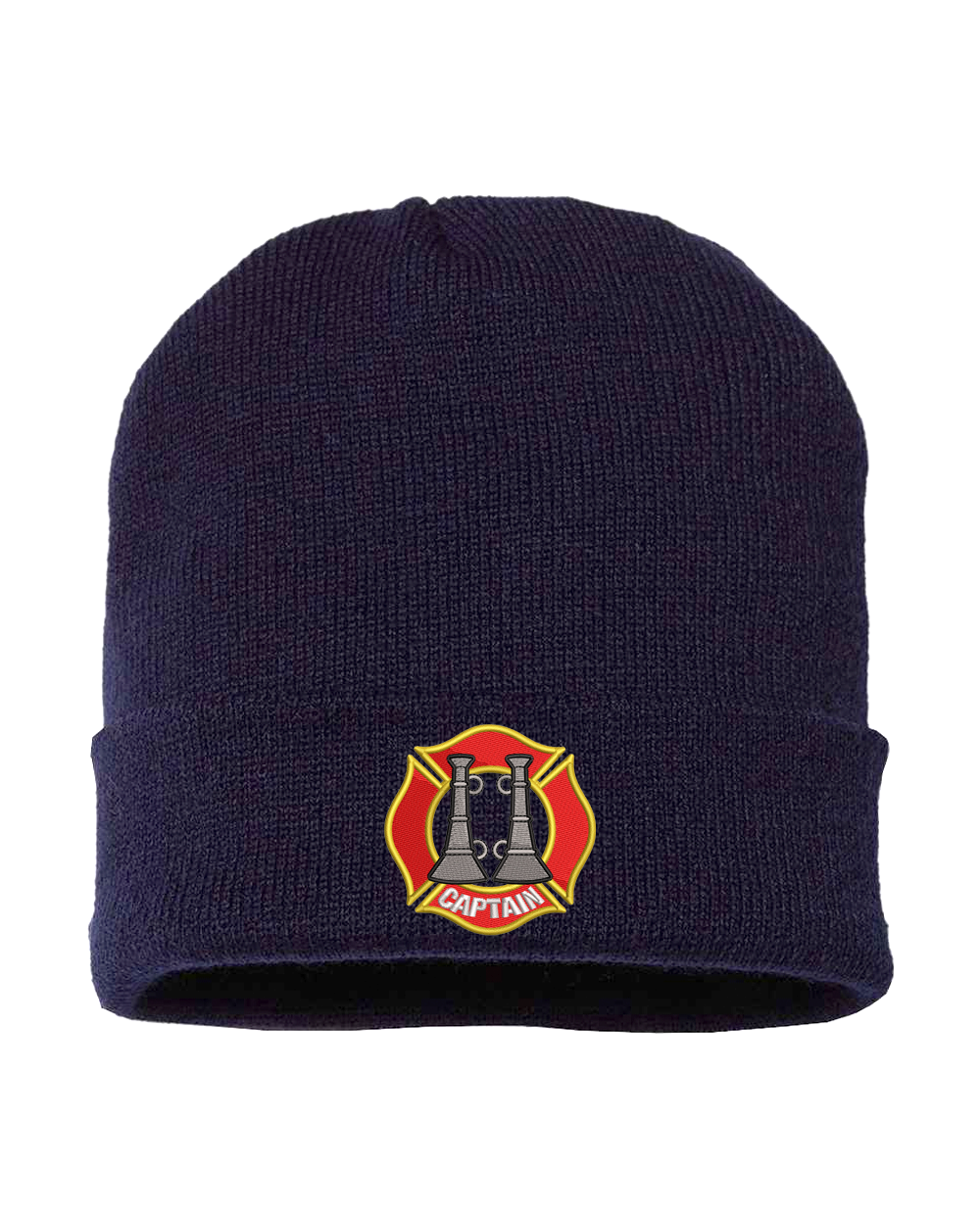 Two Bugle Fire Captain Beanie