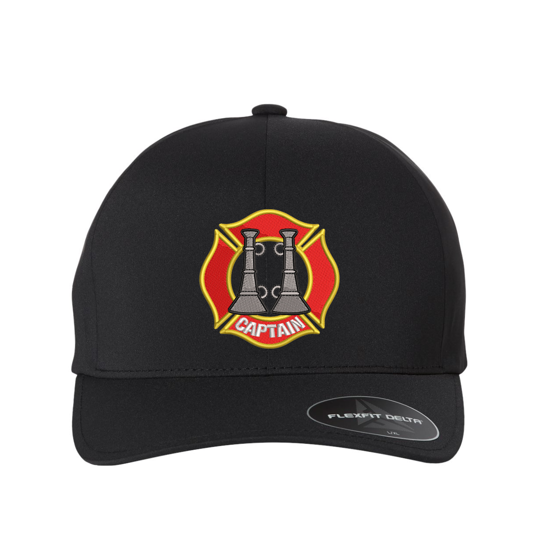 Two Bugle Fire Captain Delta Flexfit Hat