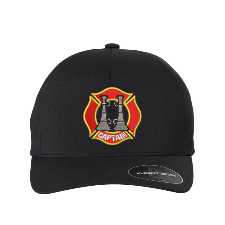 Two Bugle Fire Captain Delta Flexfit Hat