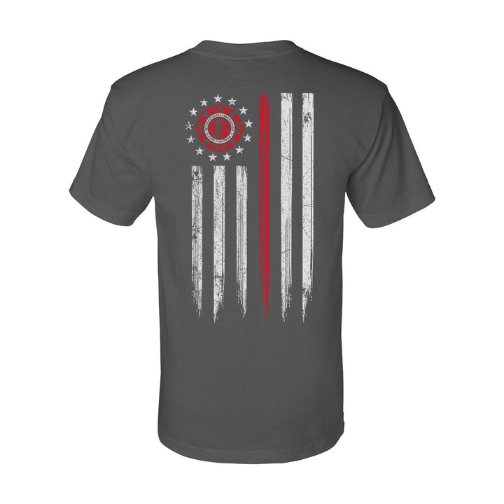 Premium Thin Red Line shirt for IAFF firefighters