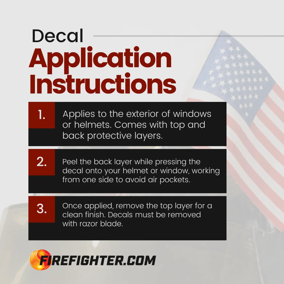 Retired IAFF Eagle Decal