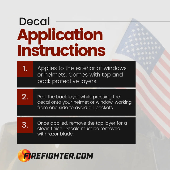 Retired IAFF Eagle Decal