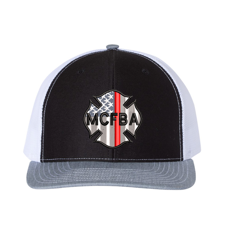 Martin County Firefighters Benevolent 'MCFBA' Maltese Snapback Trucker Hat