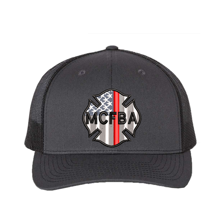 Martin County Firefighters Benevolent 'MCFBA' Maltese Snapback Trucker Hat