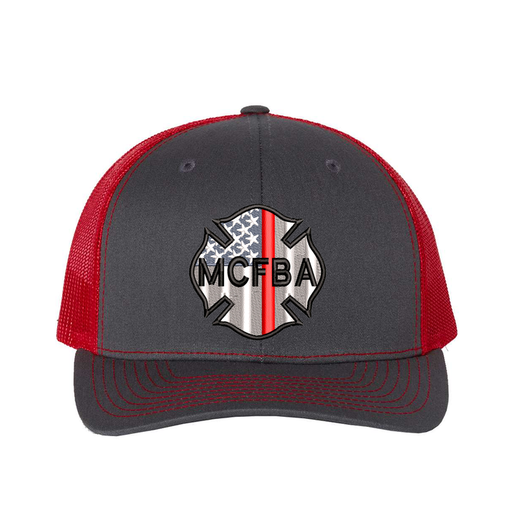 Martin County Firefighters Benevolent 'MCFBA' Maltese Snapback Trucker Hat
