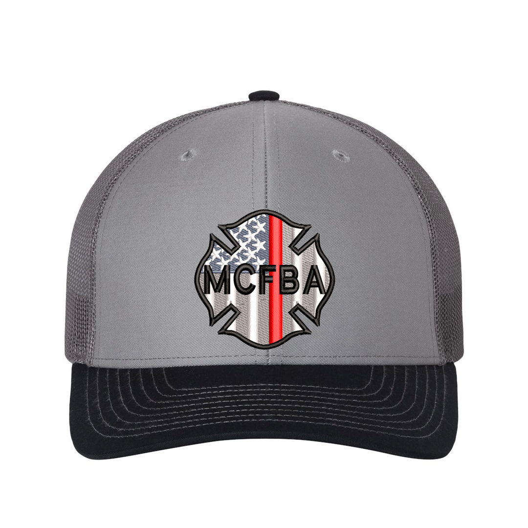 Martin County Firefighters Benevolent 'MCFBA' Maltese Snapback Trucker Hat