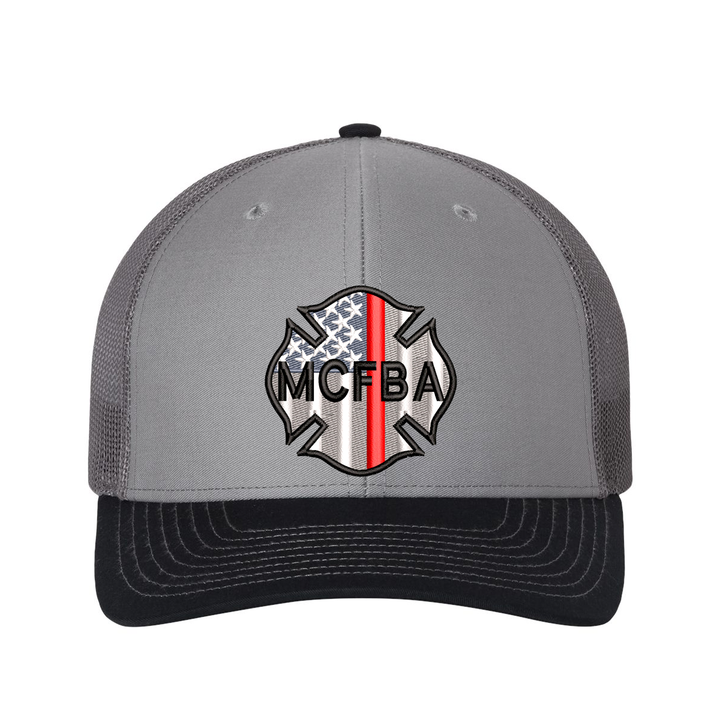 Martin County Firefighters Benevolent 'MCFBA' Maltese Snapback Trucker Hat