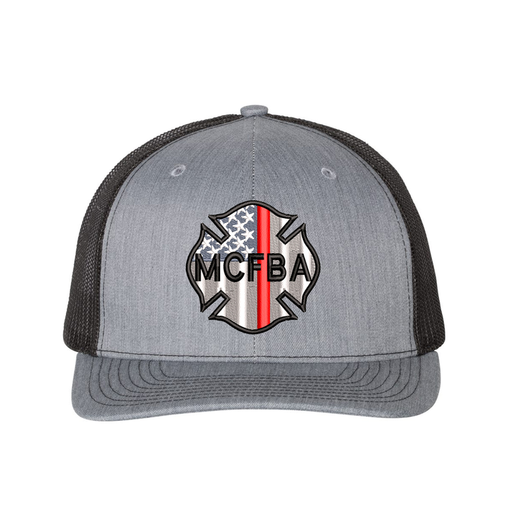 Martin County Firefighters Benevolent 'MCFBA' Maltese Snapback Trucker Hat