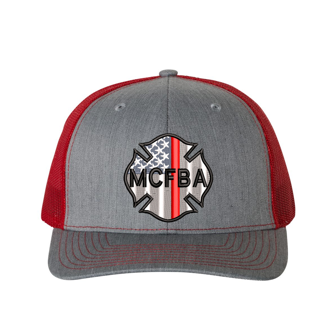 Martin County Firefighters Benevolent 'MCFBA' Maltese Snapback Trucker Hat