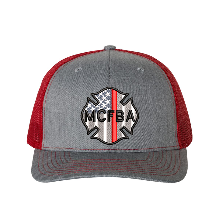 Martin County Firefighters Benevolent 'MCFBA' Maltese Snapback Trucker Hat