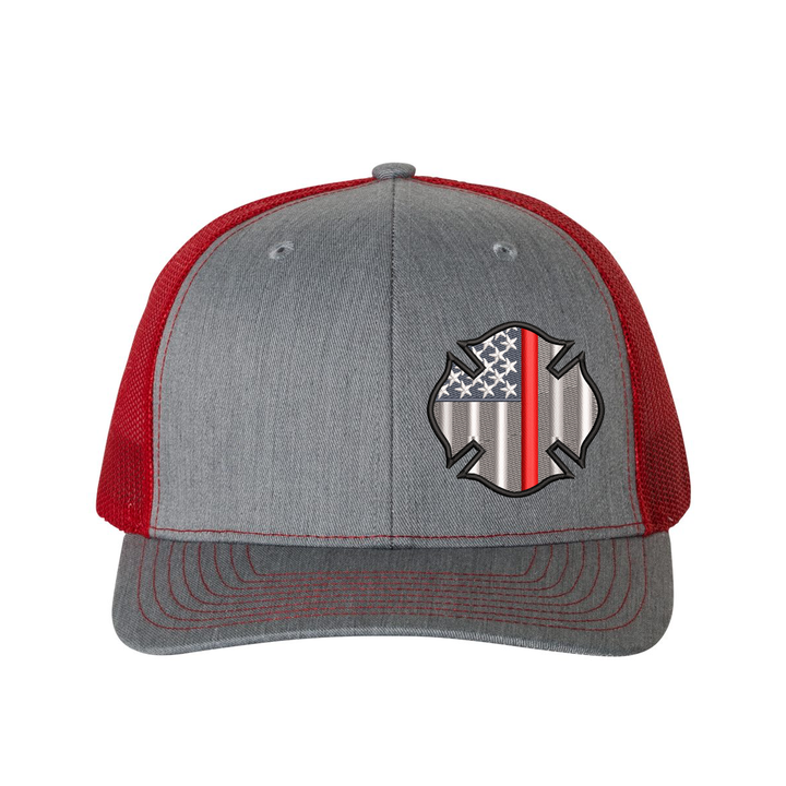 Martin County Firefighters Benevolent Double-Sided Maltese Snapback Trucker Hat