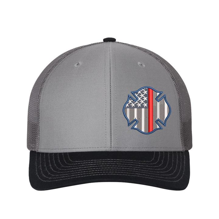Martin County Firefighters Benevolent Double-Sided Maltese Snapback Trucker Hat