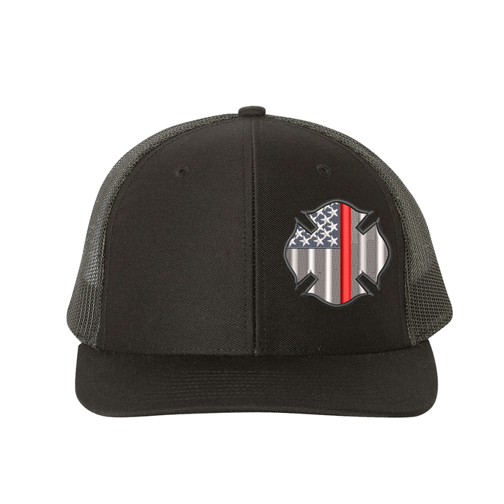 Martin County Firefighters Benevolent Double-Sided Maltese Snapback Trucker Hat