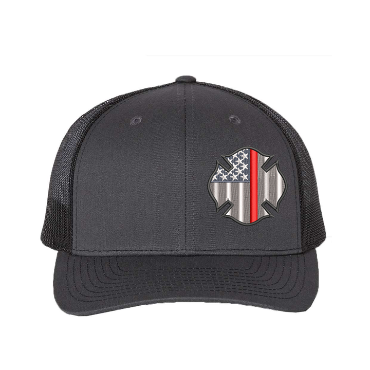Martin County Firefighters Benevolent Double-Sided Maltese Snapback Trucker Hat