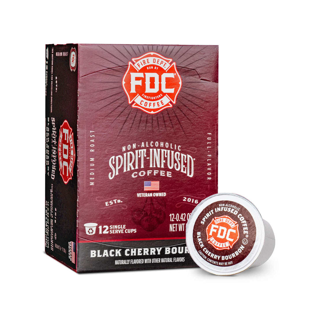 Black Cherry Bourbon Infused Coffee Pods