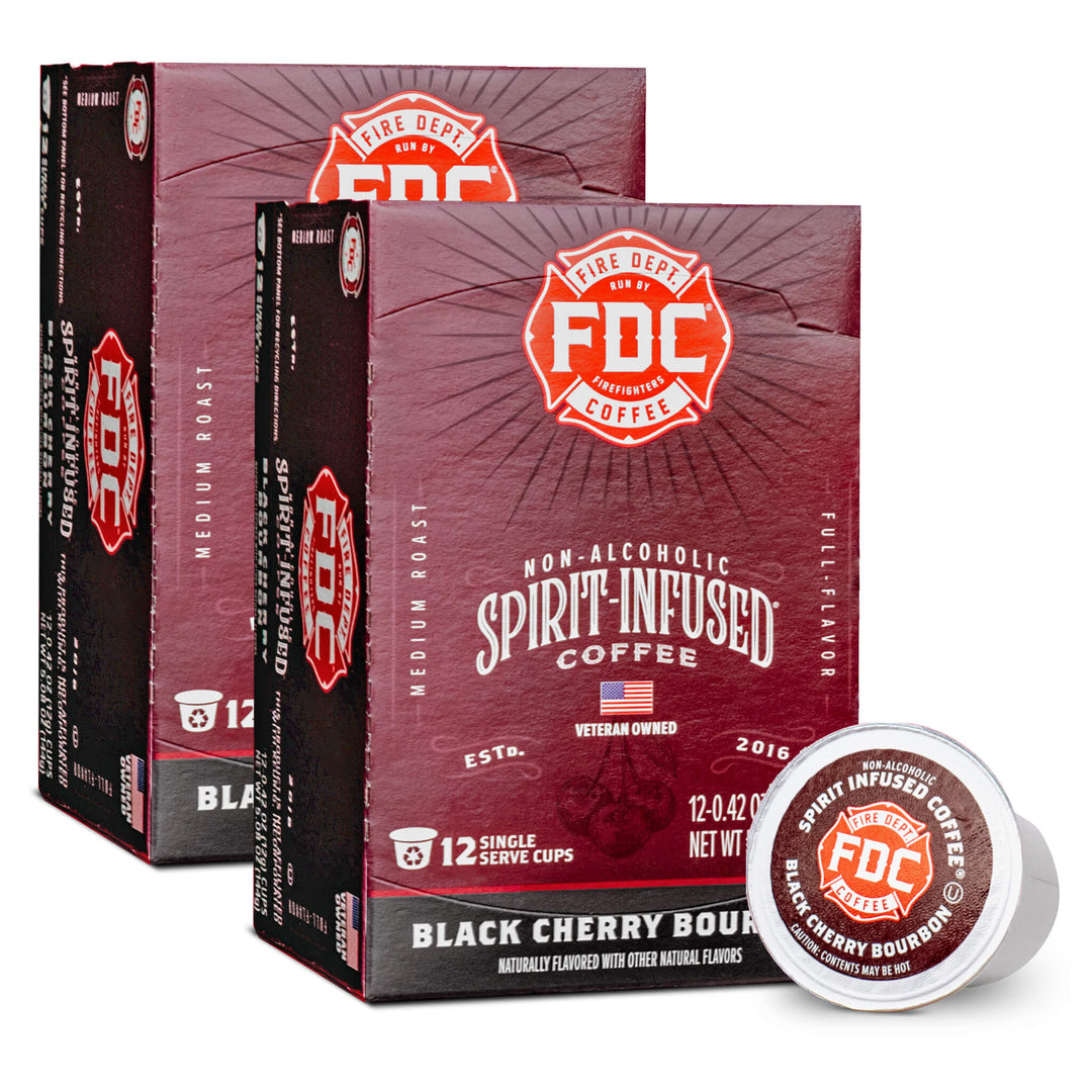 Black Cherry Bourbon Infused Coffee Pods