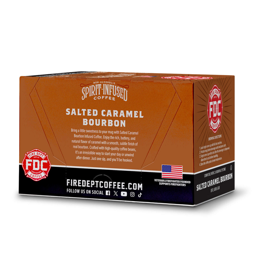 Salted Caramel Bourbon Infused Coffee Pods